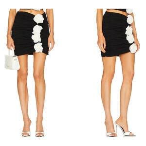 Atoir the Déjú Vu skirt black white flowers size M/10 NWT $201msrp